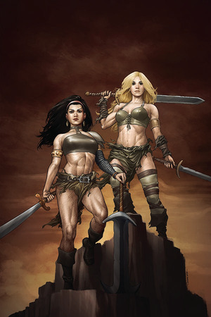 [Belit & Valeria - Swords vs Sorcery #4 (Cover F - Julius Ohta Full Art Incentive)]