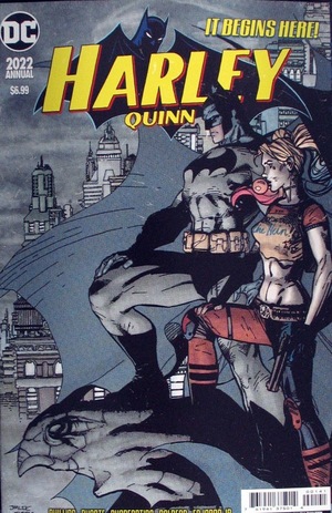 [Harley Quinn Annual 2022 (variant cardstock homage cover - Jim Lee & Ryan Sook)]