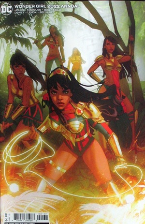 [Wonder Girl Annual 2022 (variant cardstock cover - W. Scott Forbes]