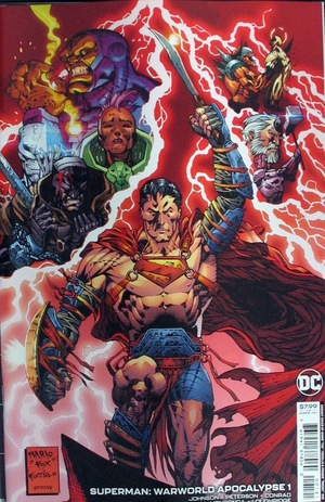 [Superman: Warworld Apocalypse 1 (variant cardstock cover - Mario Foccillo)]