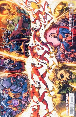 [Flashpoint Beyond 5 (variant cardstock History of the DC Timeline cover - Howard Porter)]