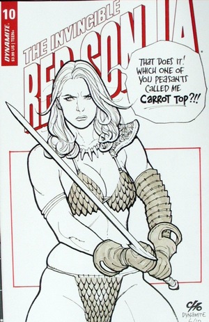 [Invincible Red Sonja #10 (Cover D - Frank Cho)]