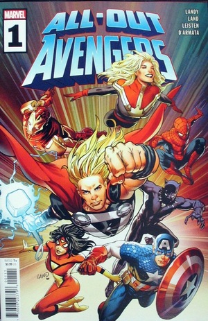 [All-Out Avengers No. 1 (standard cover - Greg Land)]