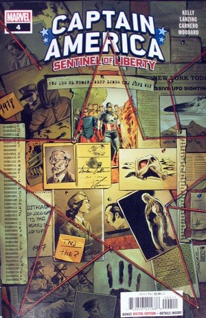 [Captain America: Sentinel of Liberty (series 2) No. 4 (standard cover - Carmen Carnero)]