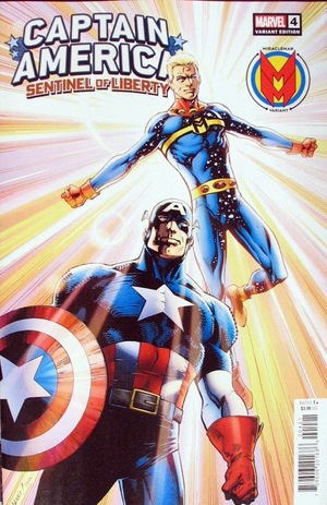 [Captain America: Sentinel of Liberty (series 2) No. 4 (variant Miracleman cover - Mark Bagley)]