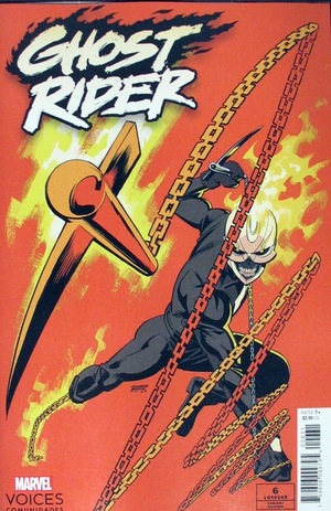 [Ghost Rider (series 10) No. 6 (variant Marvel Voices Comunidades cover - Leonardo Romero)]