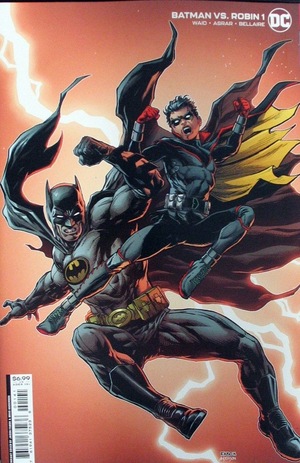 [Batman Vs. Robin 1 (variant cardstock cover - Jason Fabok)]