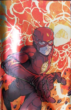 [Flash: The Fastest Man Alive (series 2) 1 (variant foil full art 1:50 cover - Jorge Corona)]