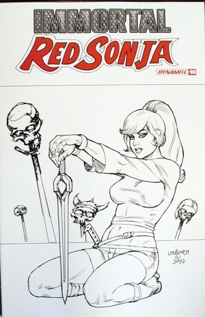 [Immortal Red Sonja #6 (Cover G - Joseph Michael Linsner Sketch Incentive)]