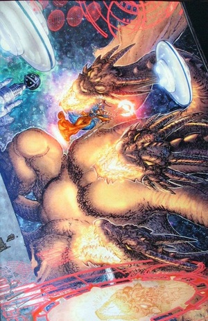 [Godzilla Vs. The Mighty Morphin Power Rangers #5 (Retailer Incentive Cover - Freddie E. Williams II Full Art)]