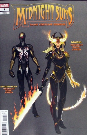 [Midnight Suns No. 1 (1st printing, variant game costume designs cover - Seamas Gallagher)]
