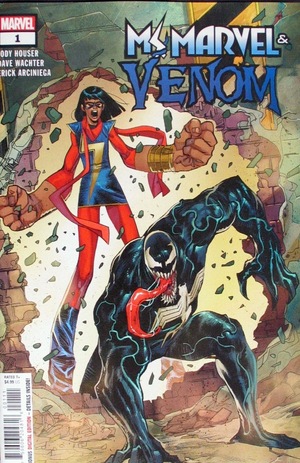 [Ms. Marvel and Venom No. 1 (standard cover - Sara Pichelli)]
