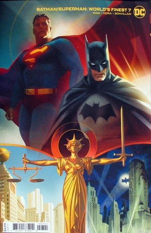 [Batman / Superman: World's Finest 7 (variant cardstock cover - Joshua Middleton)]
