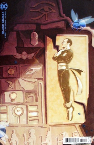 [Black Adam 4 (variant cardstock 1:25 cover - Pamela Hoogeboom)]