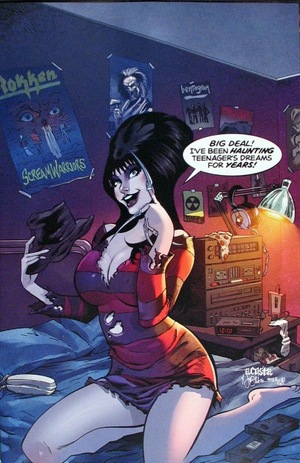 [Elvira in Horrorland #4 (Cover I - Dave Acosta Full Art Incentive)]