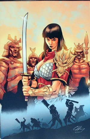 [Samurai Sonja #4 (Cover J - Clayton Henry Full Art Incentive)]