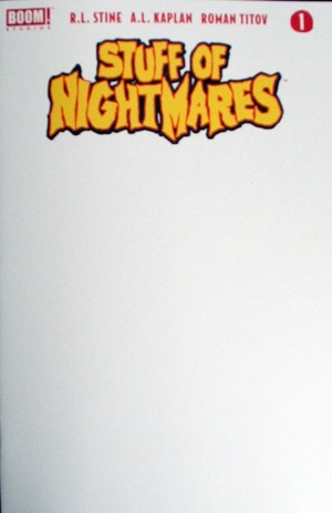 [Stuff of Nightmares #1 (1st printing, Cover E - Blank)]
