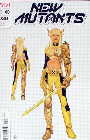 [New Mutants (series 5) No. 30 (variant character design cover - Rod Reis)]