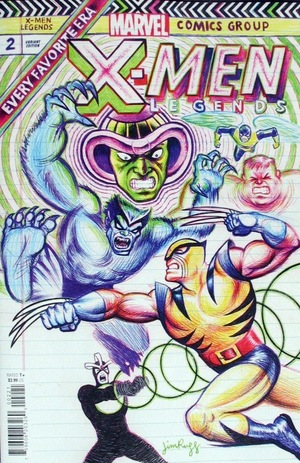 [X-Men Legends (series 2) No. 2 (variant cover - Jim Rugg)]