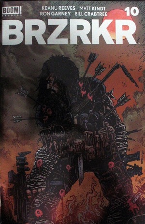 [BRZRKR #10 (variant foil cover - Kevin Eastman)]