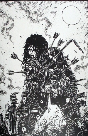 [BRZRKR #10 (variant full art B&W cover - Kevin Eastman)]