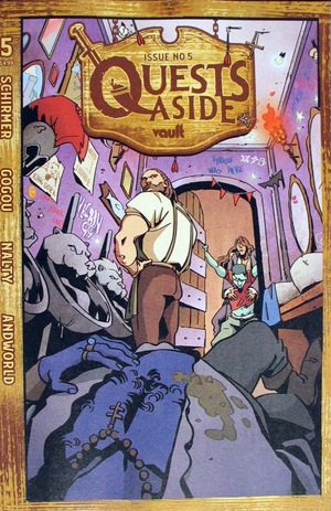 [Quests Aside #5 (regular cover - Elena Gogou)]