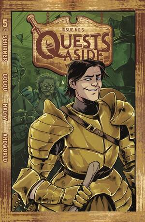 [Quests Aside #5 (variant cover - Michael Dialynas)]