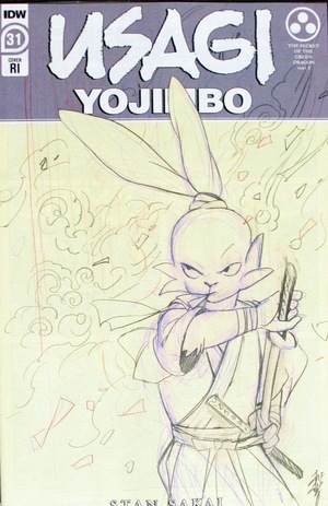 [Usagi Yojimbo (series 4) #31 (retailer incentive cover B - Peach Momoko sketch)]