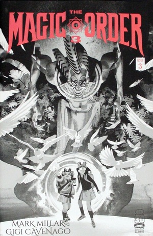 [Magic Order 3 #3 (Cover B - Gigi Cavenago B&W)]