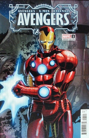 [A.X.E.: Avengers No. 1 (variant connecting cover - Salvador Larroca)]
