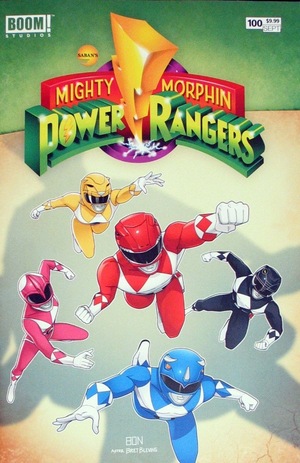 [Mighty Morphin Power Rangers #100 (1st printing, Cover B - Bon Bernardo Homage)]