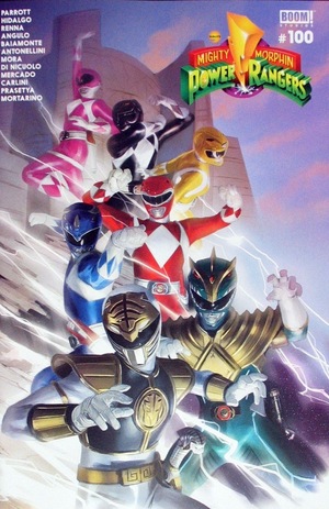 [Mighty Morphin Power Rangers #100 (1st printing, Cover C - Miguel Mercado Wraparound)]