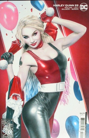 [Harley Quinn (series 4) 22 (variant cardstock Harley Quinn 30th Anniversary cover - Natali Sanders)]