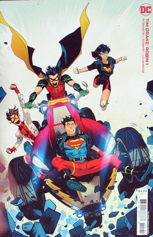 [Tim Drake: Robin 1 (variant cardstock Young Justice Era 1:50 cover - Dan Mora)]