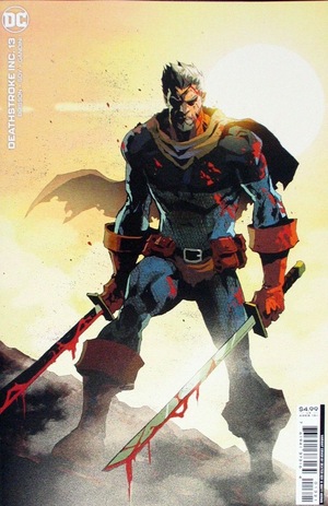 [Deathstroke Inc. 13 (variant cardstock cover - Dexter Soy)]