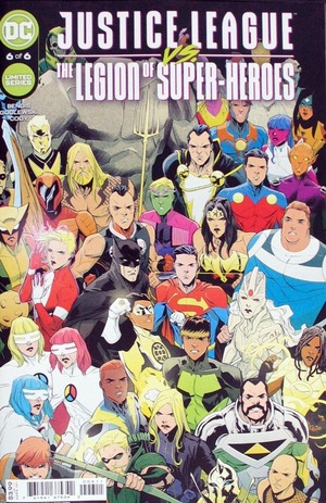 [Justice League vs. the Legion of Super-Heroes 6 (standard cover - Scott Godlewski)]