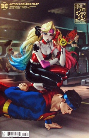 [Action Comics 1047 (variant cardstock Harley Quinn 30th Anniversary cover - Leirix Li)]