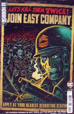 [DC Horror Presents: Sgt. Rock Vs. the Army of the Dead 1 (variant cardstock cover - Francesco Francavilla)]