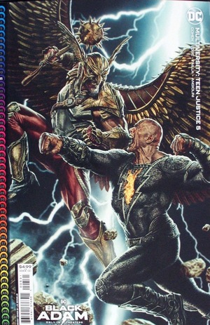 [Multiversity: Teen Justice 5 (variant cardstock Black Adam movie cover - Lee Bermejo)]