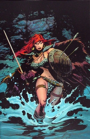 [Unbreakable Red Sonja #1 (Cover T - Rob De La Torre Full Art Incentive)]