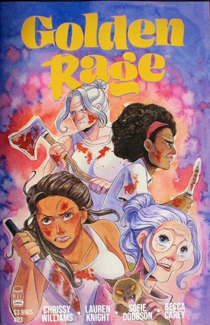 [Golden Rage #3 (Cover B - Emi Lenox)]