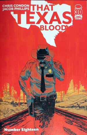 [That Texas Blood #18 (variant cover - Declan Shalvey)]