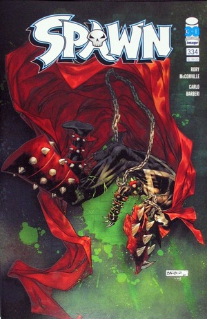 [Spawn #334 (Cover B - Carlo Barberi)]