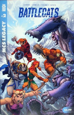 [Battlecats Vol. 2 #1 (MCS Legacy edition, Cover A - Michael Camelo)]