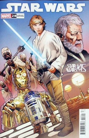 [Star Wars (series 5) No. 28 (variant A New Hope 45th Anniversary cover - Greg Land)]