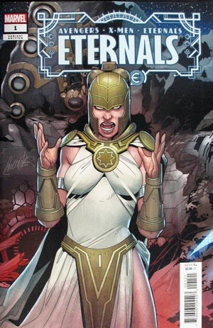 [A.X.E.: Eternals No. 1 (variant connecting cover - Salvador Larroca)]