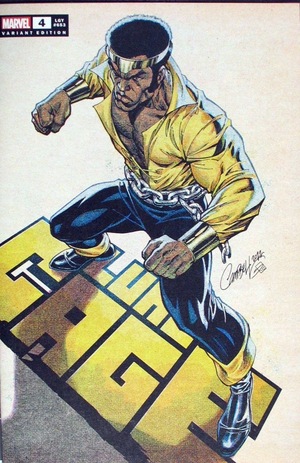 [Daredevil (series 7) No. 4 (variant full art retro cover - J. Scott Campbell, with logo)]
