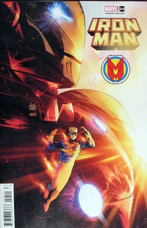 [Iron Man (series 6) No. 24 (variant Miracleman cover - Adam Kubert)]