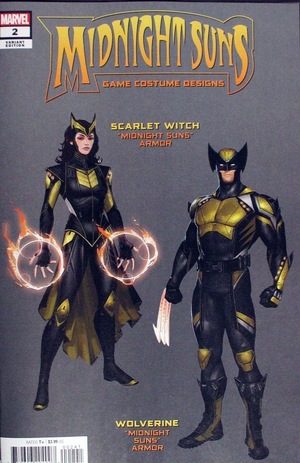 [Midnight Suns No. 2 (variant game costume designs cover - Seamas Gallagher)]