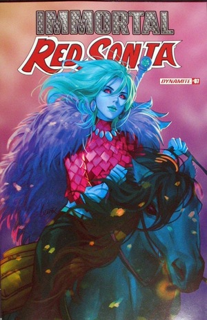 [Immortal Red Sonja #7 (Cover N - Leirix Li Ultraviolet)]